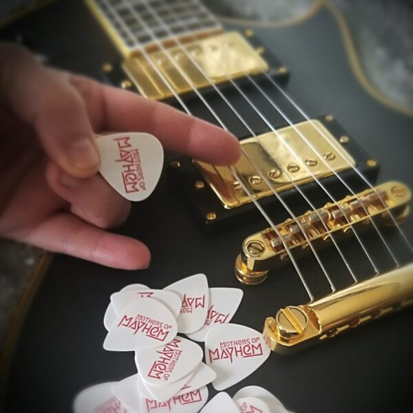 Souvenir Guitar Pick- White 