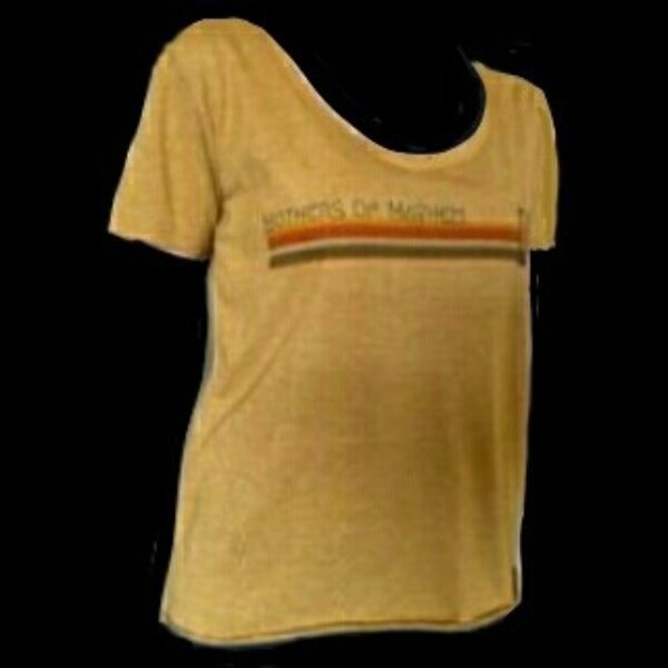 Women's Festival Cut, Cassette Logo- Mustard-